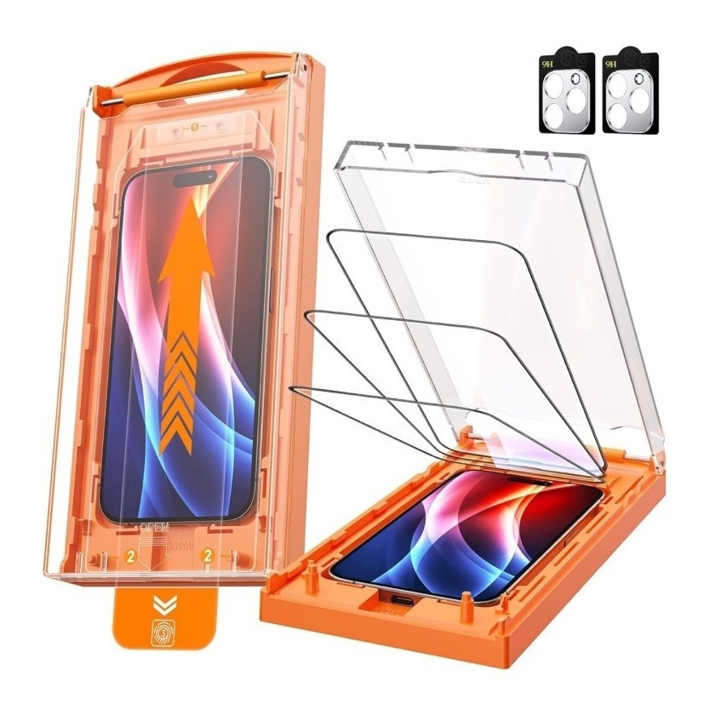 MRGLAS‎ 3+2 Packs for iPhone 15 Pro 6.1 sealed！
